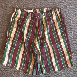 Dries Van Noten Striped Multicolor Men's Shorts